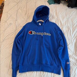 Champion Royal Blue Pullover Hoodie